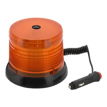 Luz de advertencia LED estroboscópica magnética LED/20W/12-24V naranja