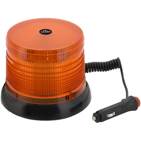 Luz de advertencia LED estroboscópica magnética LED/20W/12-24V naranja