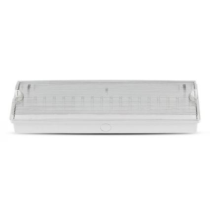 Luz de emergencia LED EMERGENCY EXIT LED/3W/230V IP65 6000K 1200mAh