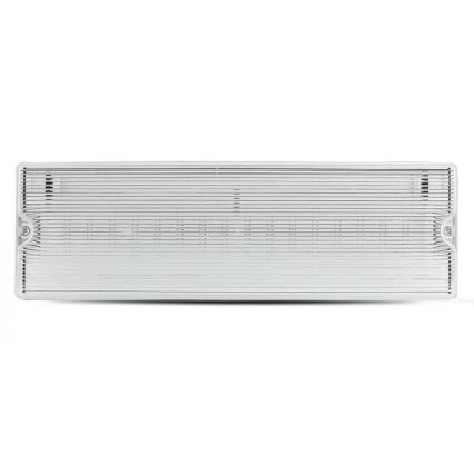 Luz de emergencia LED EMERGENCY EXIT LED/3W/230V IP65 6000K 1200mAh