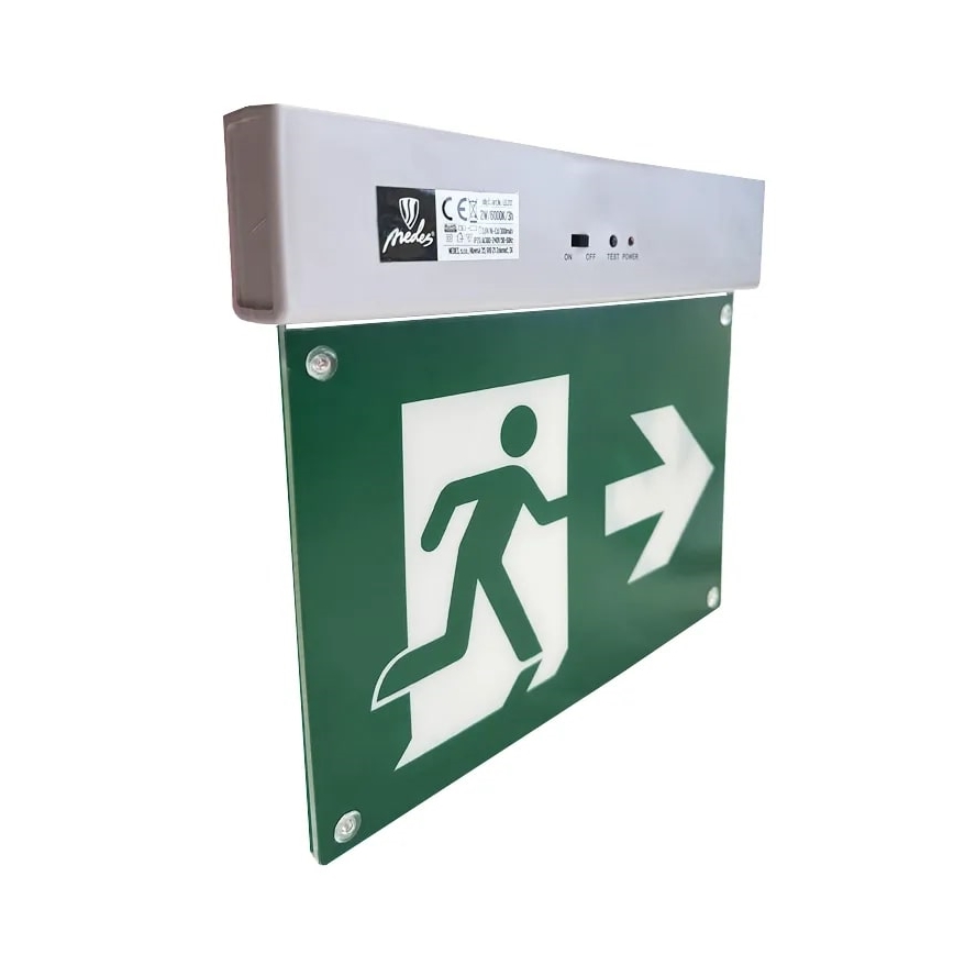 Luz de emergencia LED LED/2W/230V 6000K