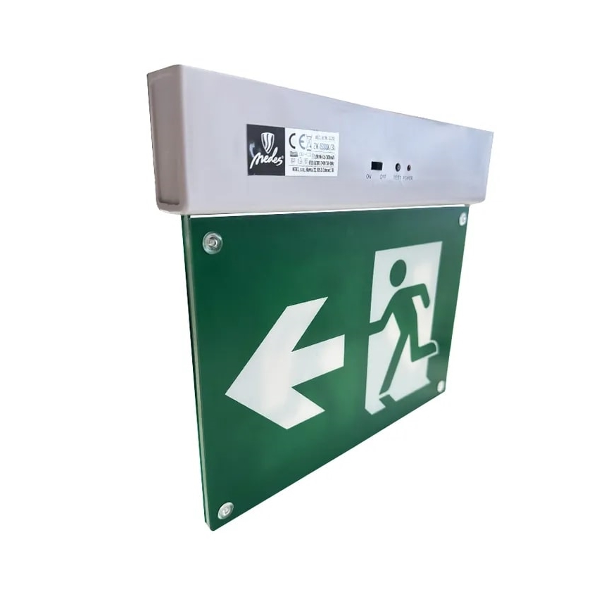 Luz de emergencia LED LED/2W/230V 6000K