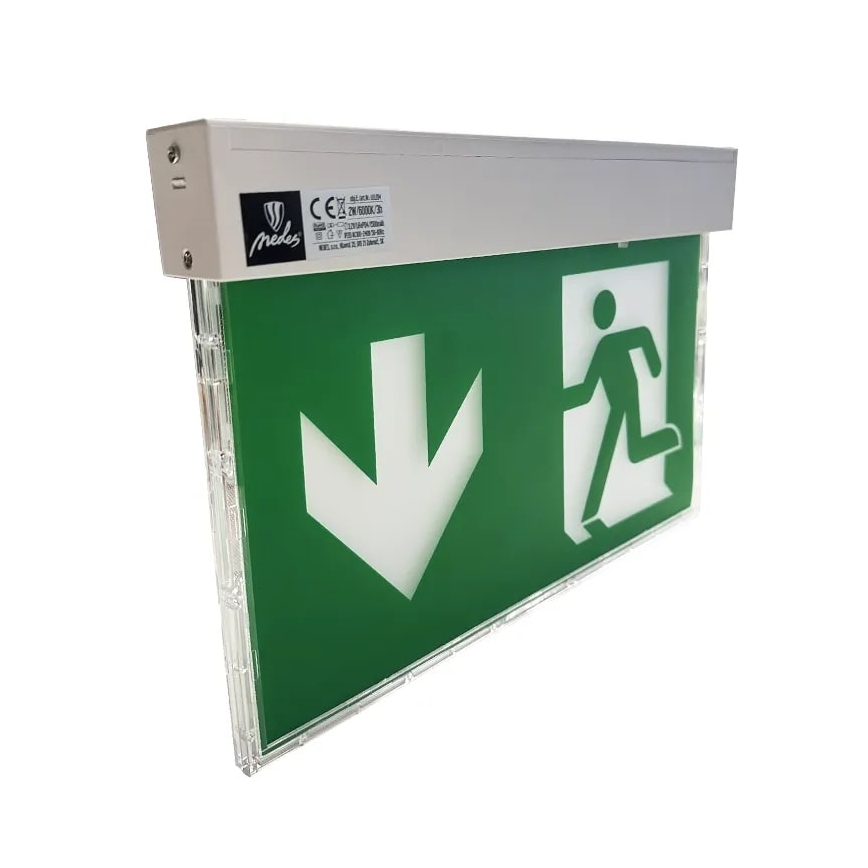 Luz de emergencia LED LED/2W/230V 6000K