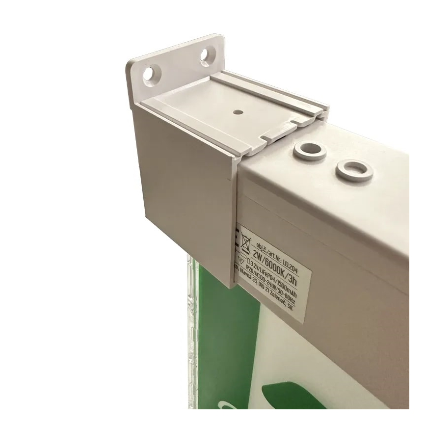Luz de emergencia LED LED/2W/230V 6000K