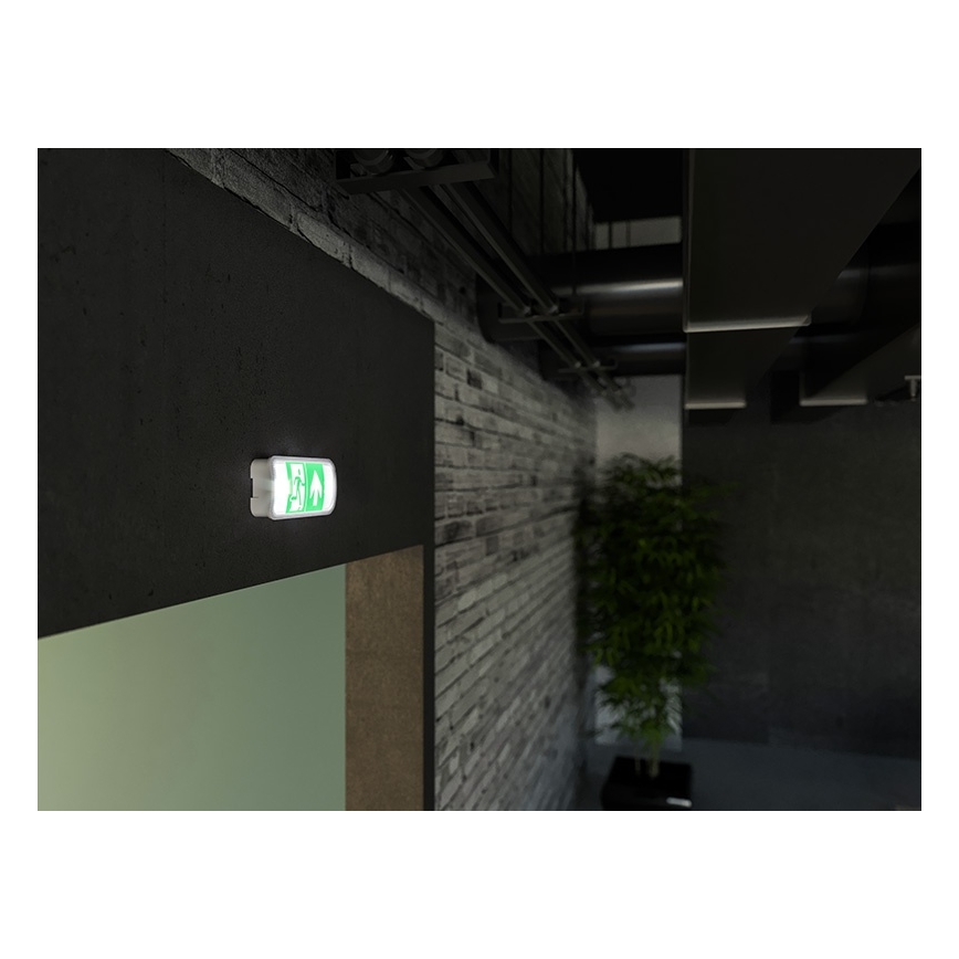 Luz de emergencia LED VIRGO EVO LED/1W/230V 6000K IP65