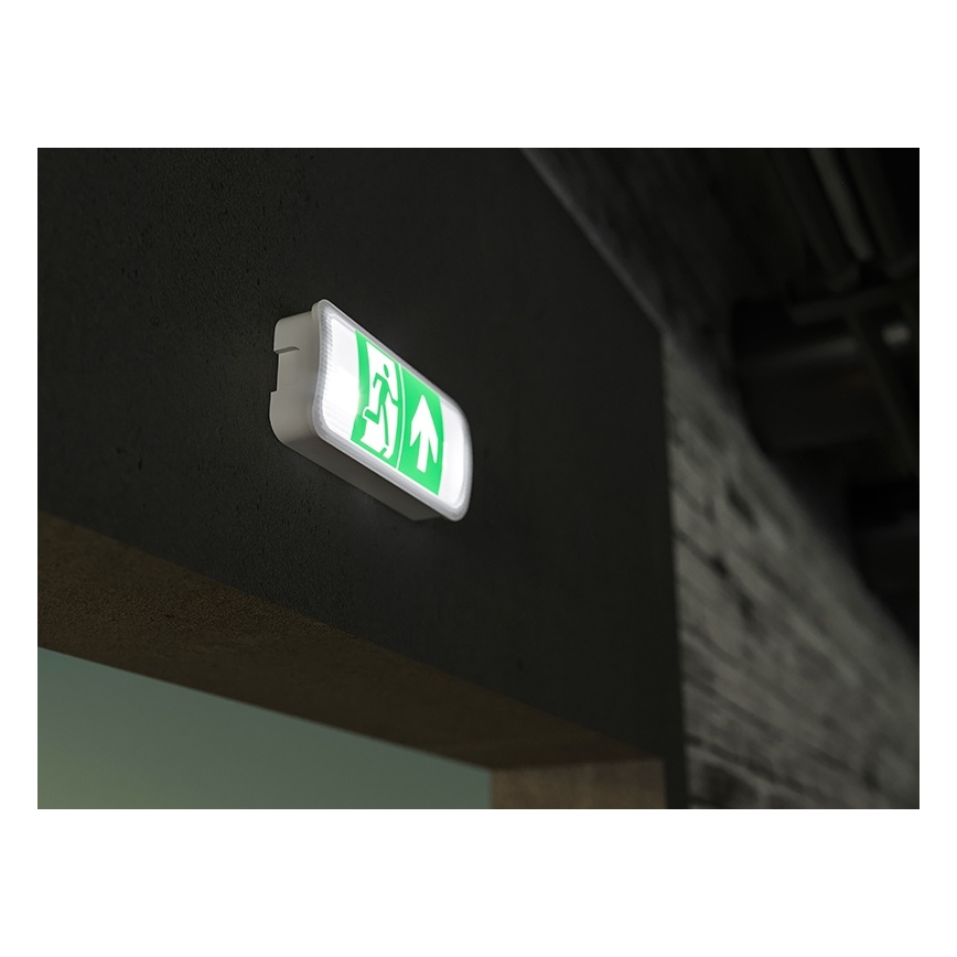 Luz de emergencia LED VIRGO EVO LED/1W/230V 6000K IP65