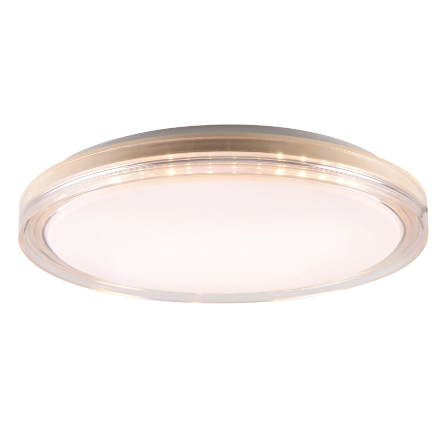 Luz de techo LED regulable para baño CASSANDRA LED/72W/230V diá. 49 cm 3000-6000K IP44 + control remoto