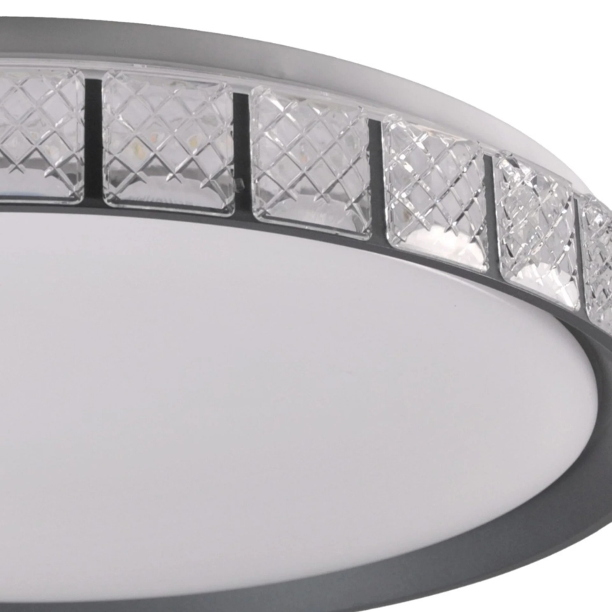 Luz de techo LED regulable para baño NINA LED/72W/230V diá. 49 cm 3000-6000K IP44 + control remoto