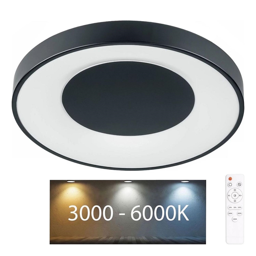 Luz de techo LED regulable para baño WITOLD LED/72W/230V diá. 48 cm 3000-6000K IP44 + control remoto