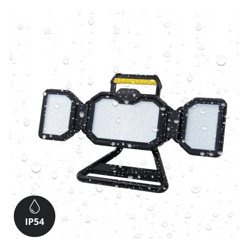 Luz de trabajo LED regulable LED/50W/5V 12000 mAh IP54