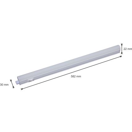 Luz LED mueble de cocina LED/8W/230V