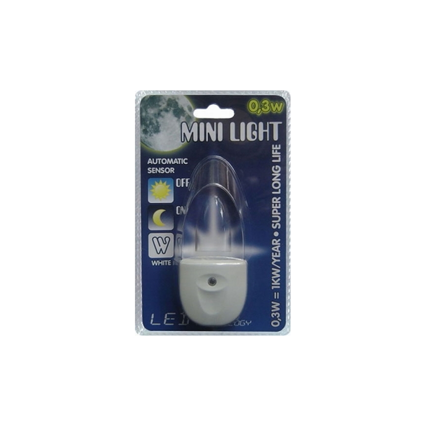 Luz nocturna MINI-LIGHT (luz verde)