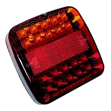 Luz trasera multifuncional LED MULTI LED/1,5W/12V IP67 rojo/naranja