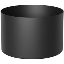 Maceta 11x17 cm negro