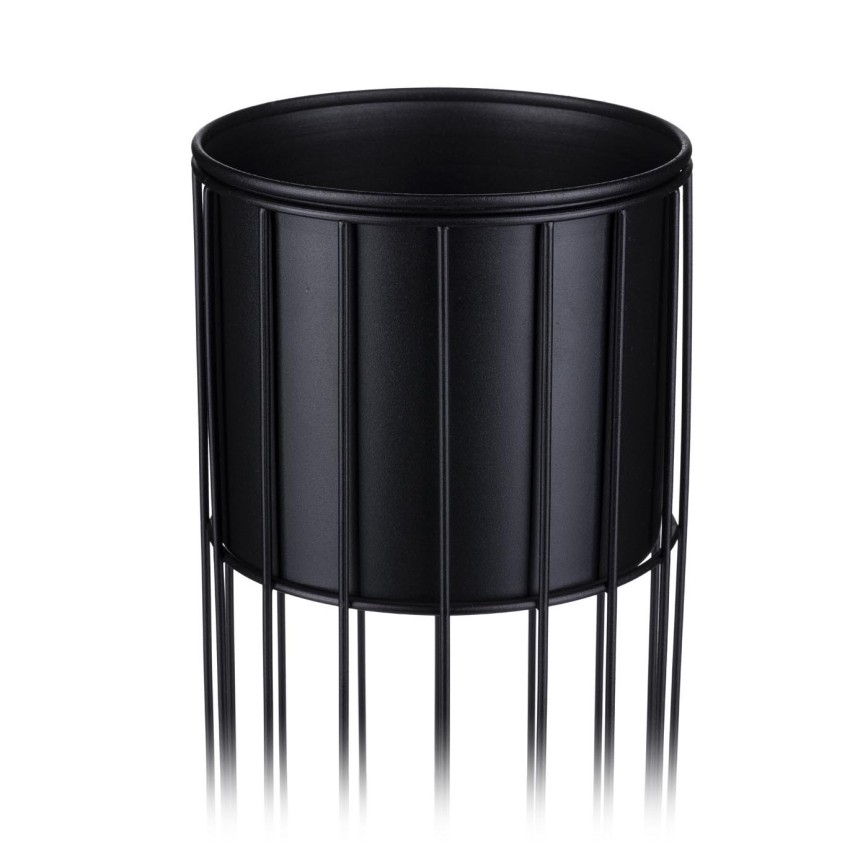 Maceta de metal LOFT 42x20 cm negro