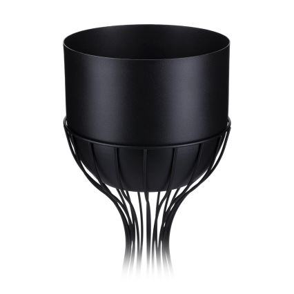 Maceta de metal LOFT 56x20 cm negro