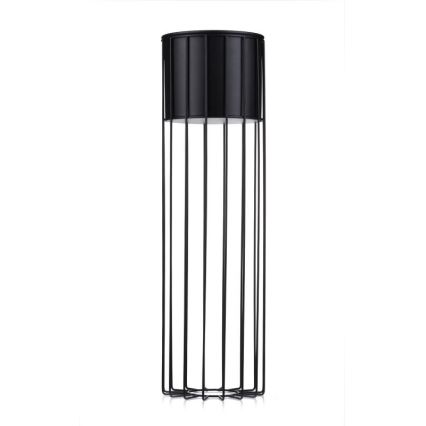 Maceta de metal LOFT 70x20 cm negro