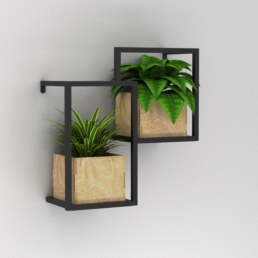 Maceta de pared 38x35,5 cm