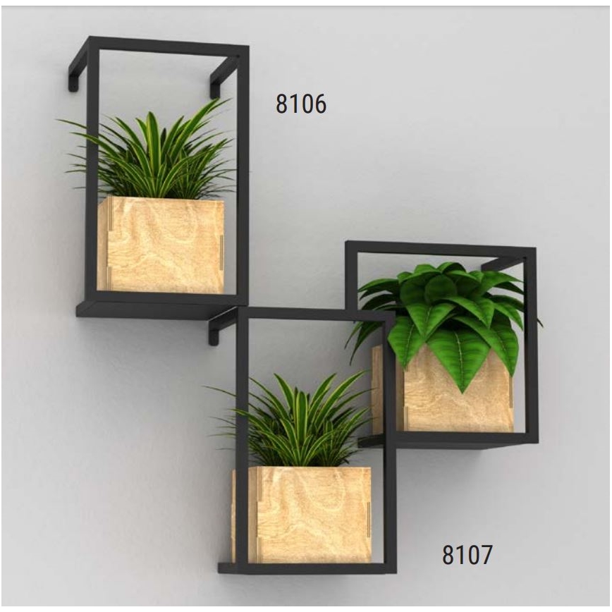 Maceta de pared 38x35,5 cm