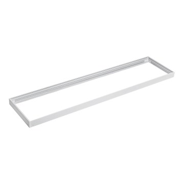 Marco metálico para instalación de paneles LED 1200x300 mm blanco