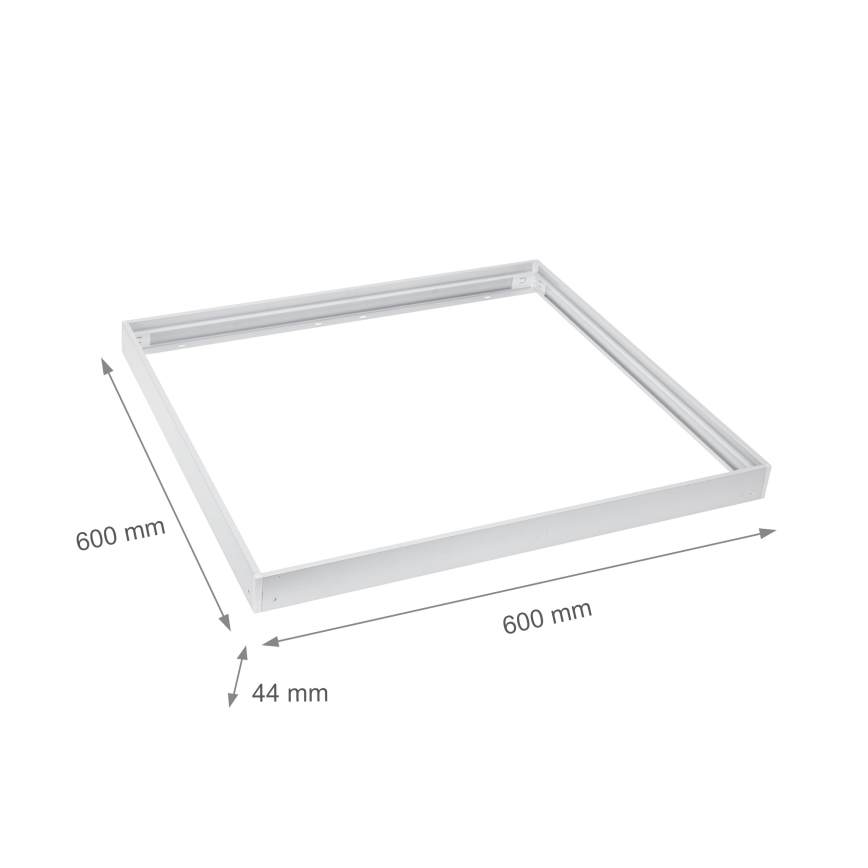 Marco metálico para instalación de paneles LED 600x600 mm blanco