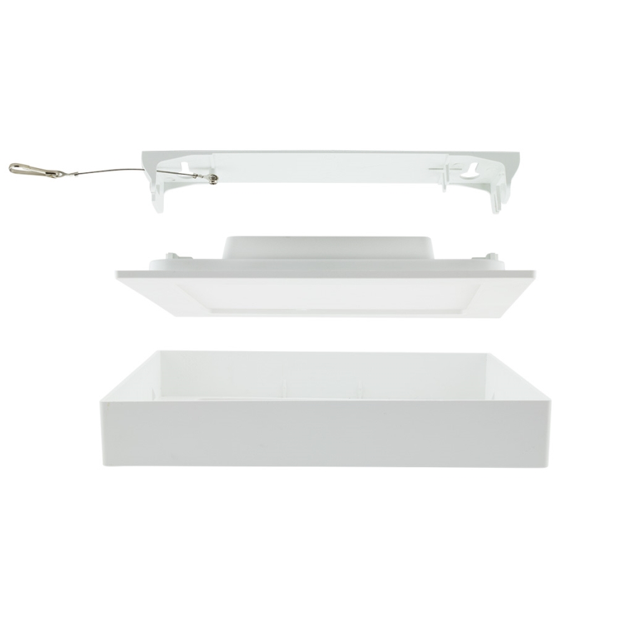 Marco para LED/6W/230V Iluminación empotrable de techo