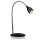 Markslöjd 105685 - Lámpara de mesa LED TULIP LED/2,5W/230V negro