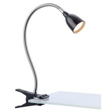 Markslöjd 106092 - Lámpara de mesa LED con clip TULIP LED/3W/230V negro