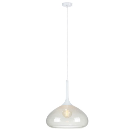 Markslöjd 106392 - Lámpara suspendida con alambre COOPER 1xE27/60W/230V blanco