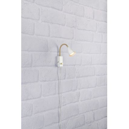Marpzlöjd 106588 - Aplique regulable CIRO 1xGU10/7W/230V blanco