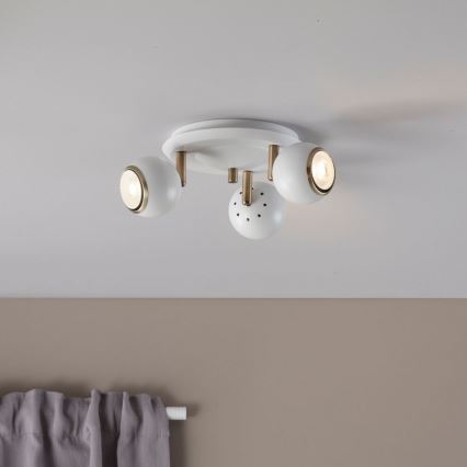 Marpzlöjd 106875 - Foco COCO 3xGU10/35W/230V blanco