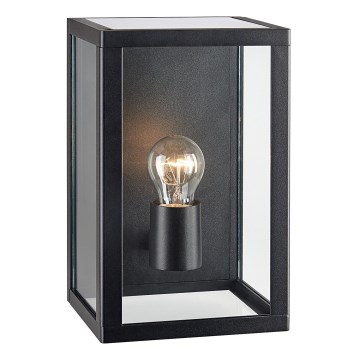 Markslöjd 107113 - Aplique de exterior PELHAM 1xE27/60W/230V IP44 negro