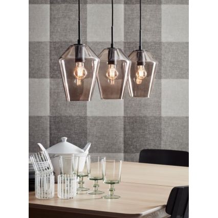Markslöjd 107132 - Lámpara colgante RETRO 3xE27/60W/230V