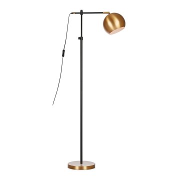 Markslöjd 107231 - Lámpara de pie CHESTER 1xE27/40W/230V negro/bronce