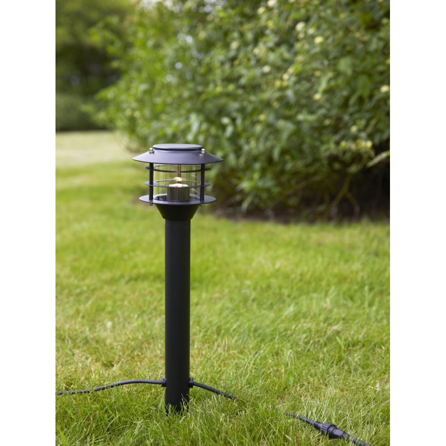 Markslöjd 107290 - Lámpara LED de exterior GARDEN 24 LED/3W/24V 45 cm IP44 negro