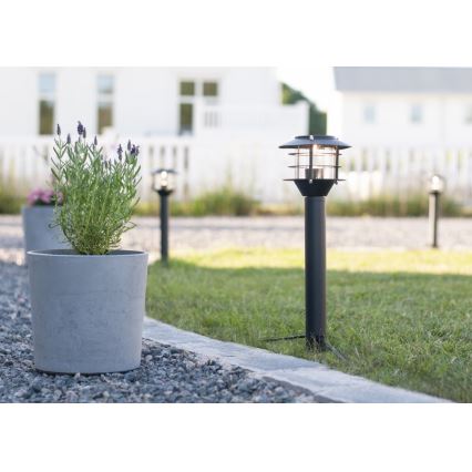 Markslöjd 107290 - Lámpara LED de exterior GARDEN 24 LED/3W/24V 45 cm IP44 negro