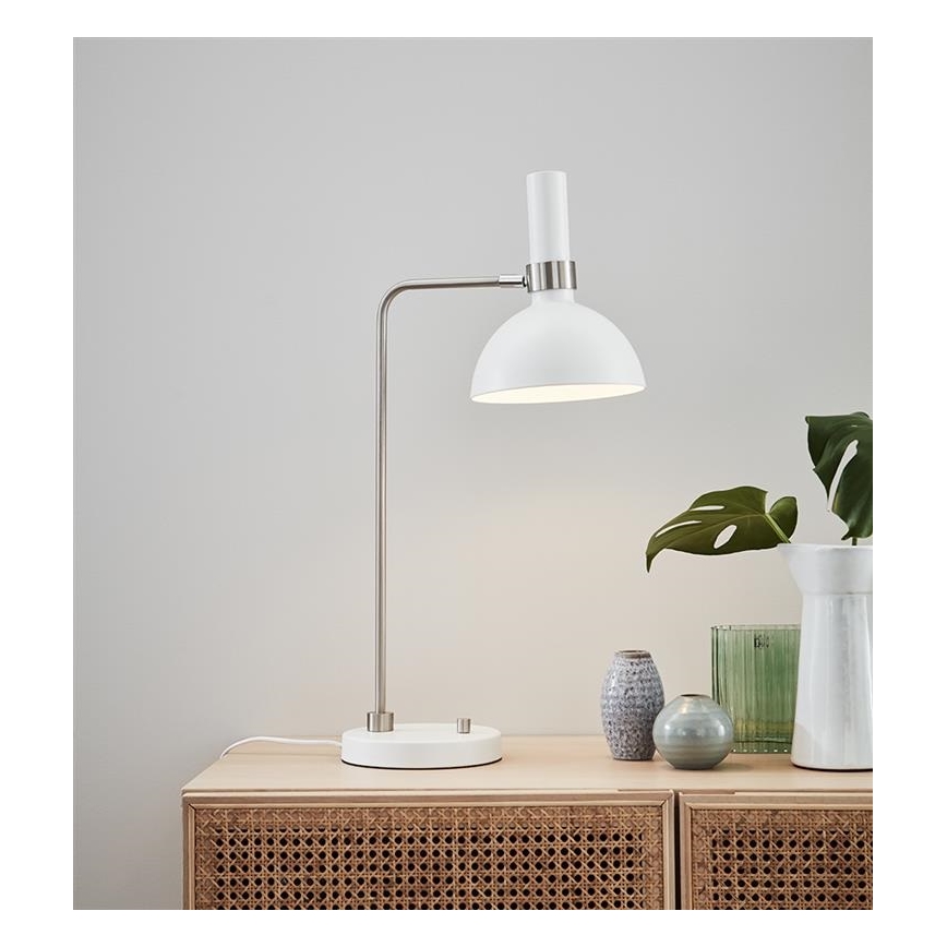 Markslöjd 107502 - Lámpara de mesa regulable LARRY 1xE27/60W/230V
