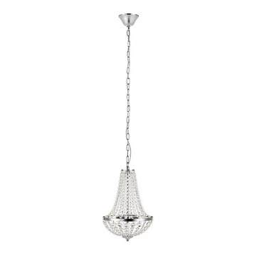Markslöjd 107550 - Lámpara colgante de cristal para el baño GRÄNSÖ 2xG9/20W/230V