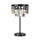 Markslöjd 107773 - Lámpara de mesa de cristal VENTIMIGLIA 3xE14/40W/230V