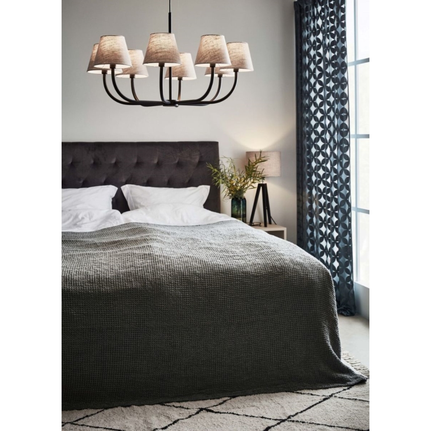 Markslöjd 107944 - Lámpara de mesa LUNDEN 1xE27/60W/230V