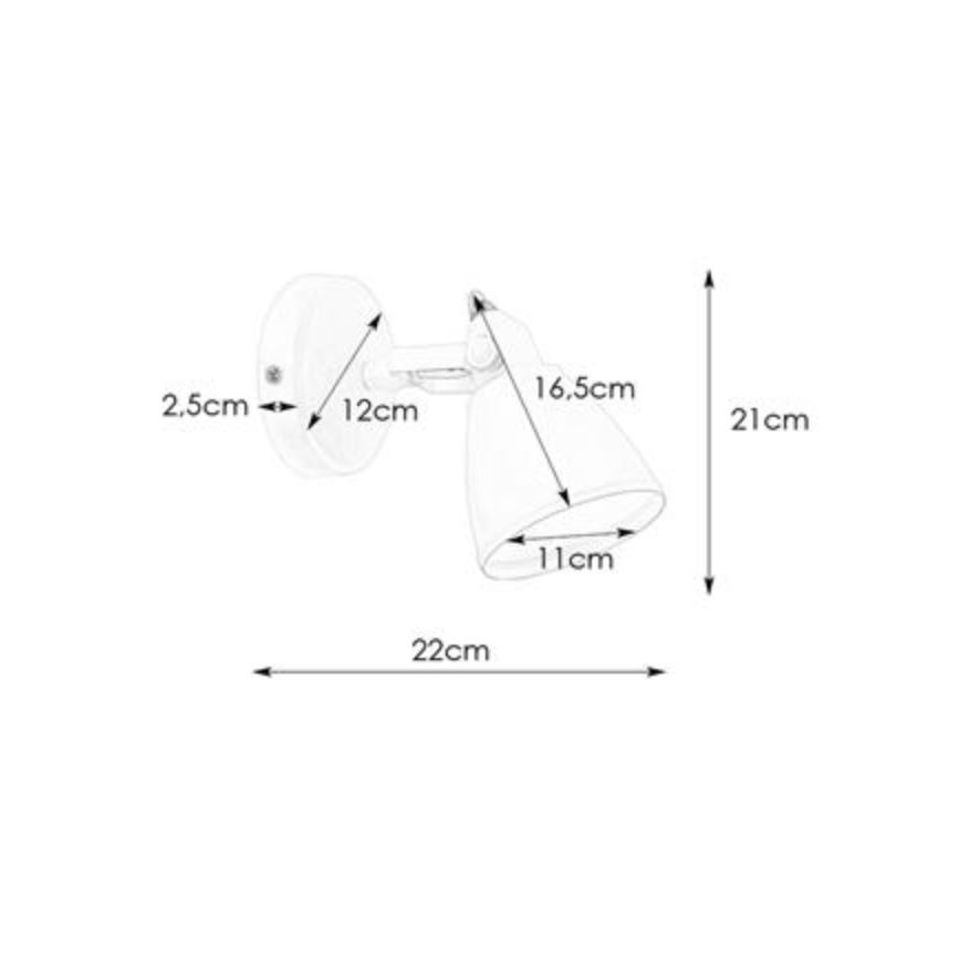 Markslöjd 108084 - Aplique de baño FJÄLLBACKA 1xG9/20W/230V IP44