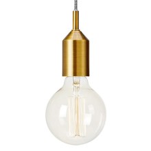 Markslöjd 108098 - Lámpara de araña de luces con cable BRONX 1xE27/60W/230V bronce