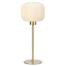 Markslöjd 108120 - Lámpara de mesa SOBER 1xE27/60W/230V cobre