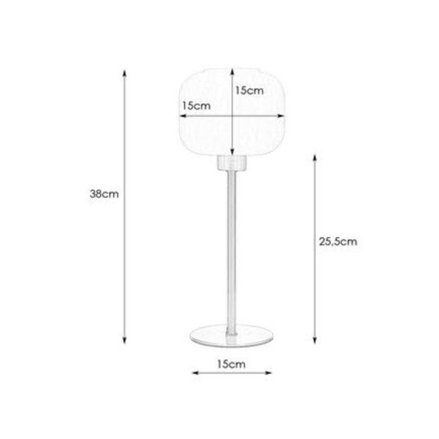 Markslöjd 108120 - Lámpara de mesa SOBER 1xE27/60W/230V cobre
