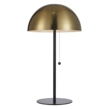 Markslöjd 108257 - Lámpara de mesa DOME 2xE14/40W/230V dorado