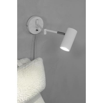 Markslöjd 108461 - Aplique COSTILLA 1xGU10/7W/230V blanco