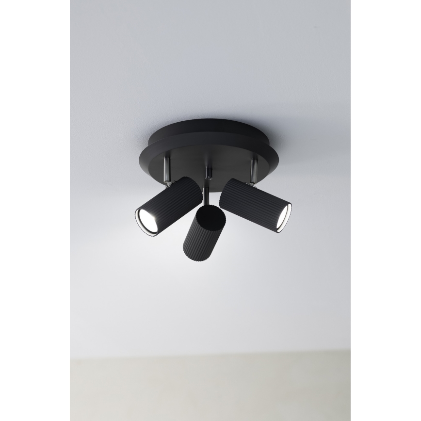 Markslöjd 108471 - Foco COSTILLA 3xGU10/7W/230V antracita