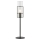 Markslöjd 108555 - Lámpara de mesa TUBO 1xE14/40W/230V 50 cm negro/transparente