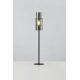 Markslöjd 108560 - Lámpara de mesa TORCIA 1xE14/40W/230V 65 cm negro
