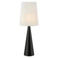 Markslöjd 108597 - Lámpara de mesa CONUS 1xE14/40W/230V blanco/negro